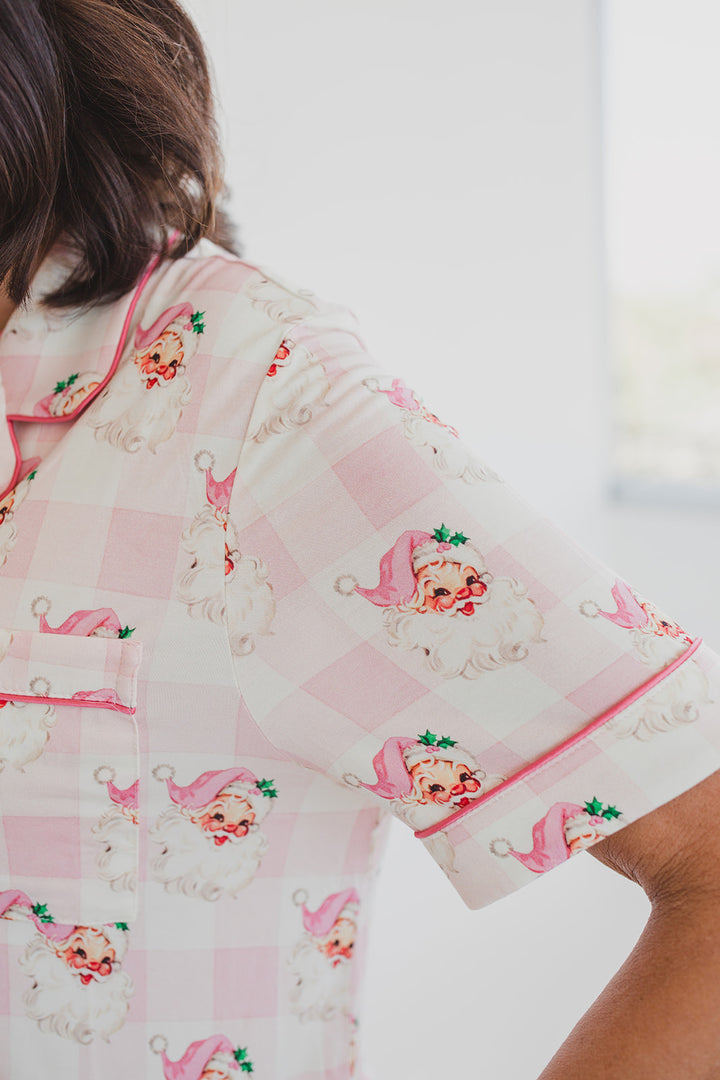 Vintage Santa Bamboo Pajamas