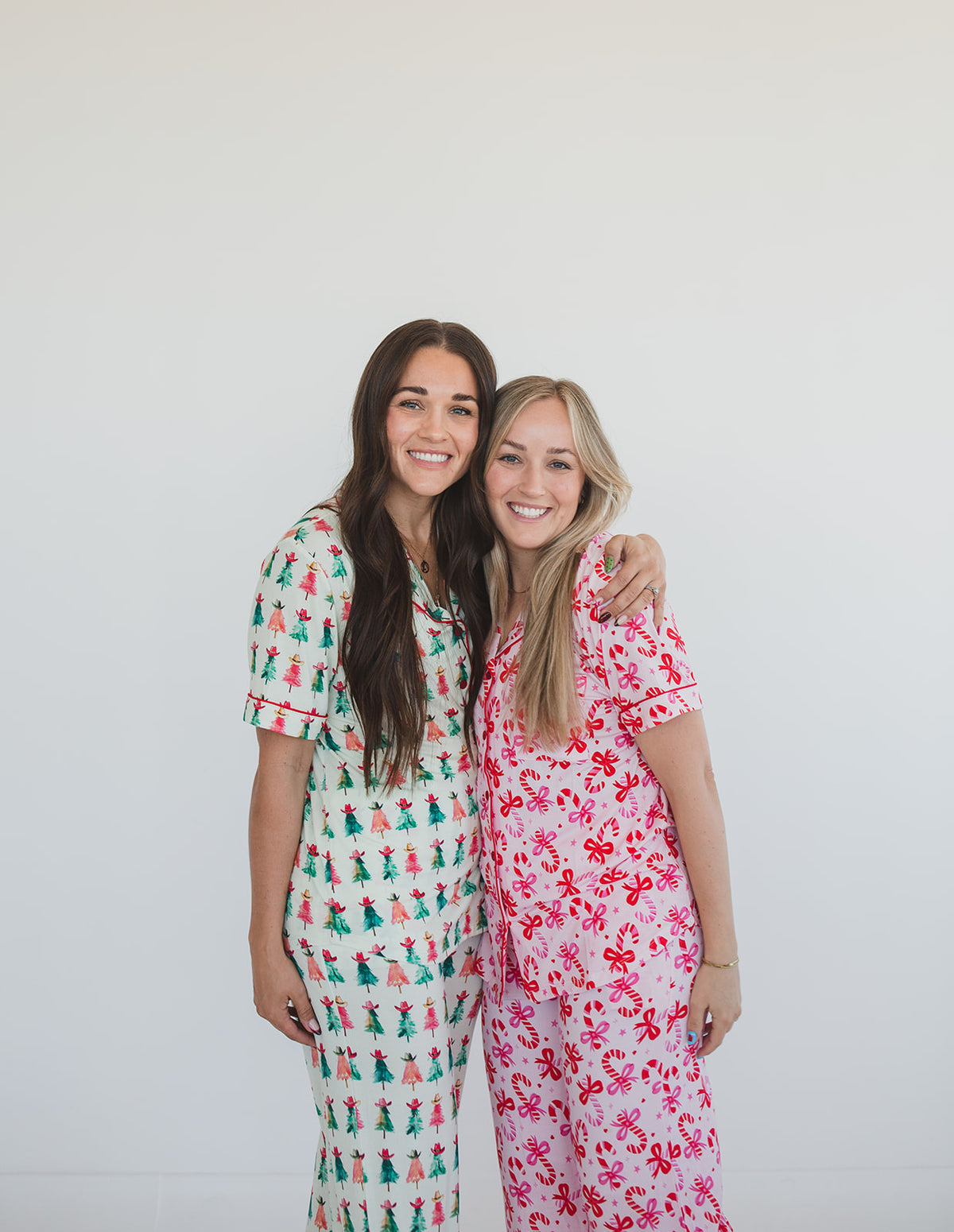 Candy Cane Bamboo Christmas Pajamas