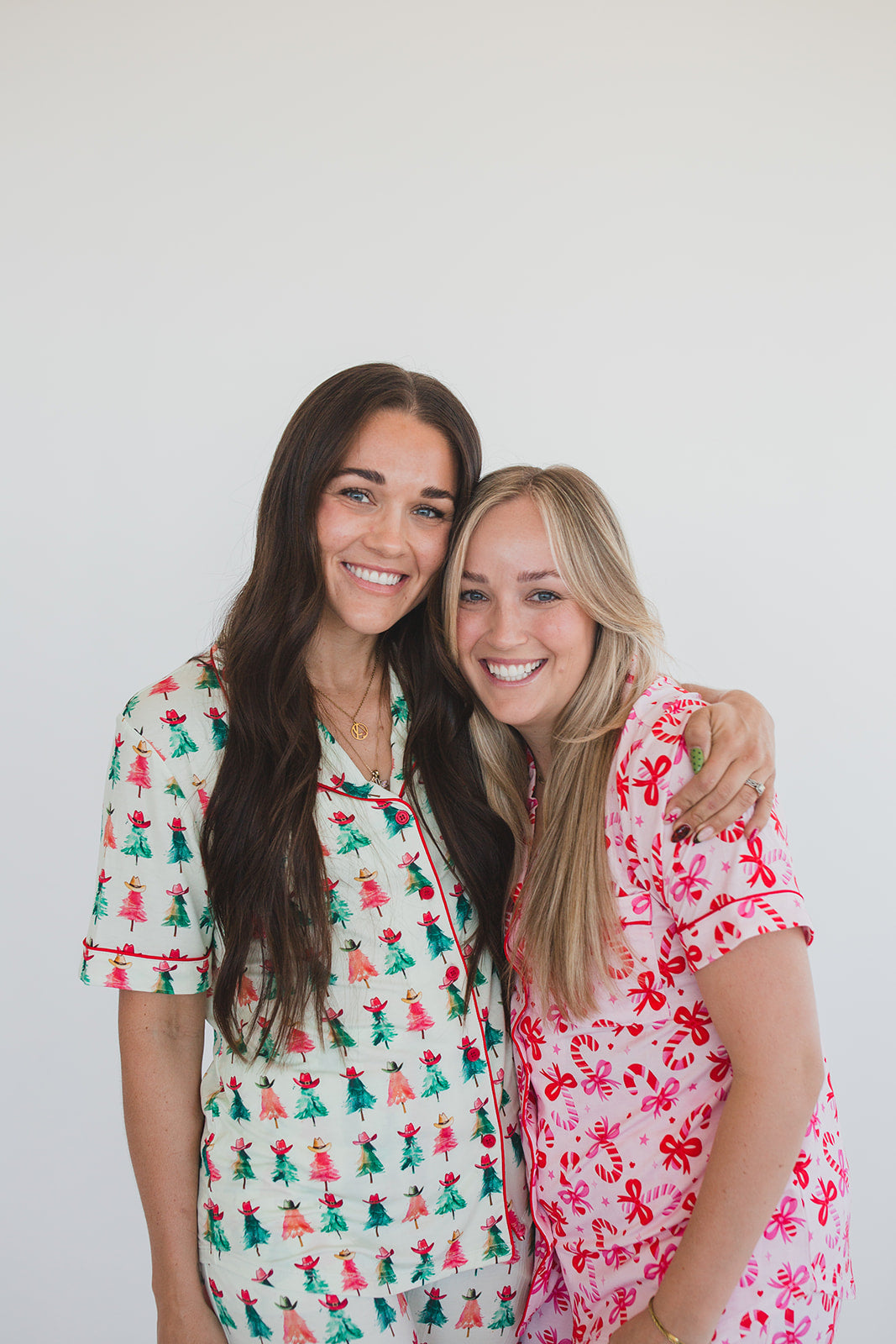 Candy Cane Bamboo Christmas Pajamas