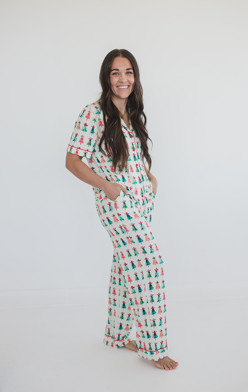 Cowboy Christmas Bamboo Pajamas