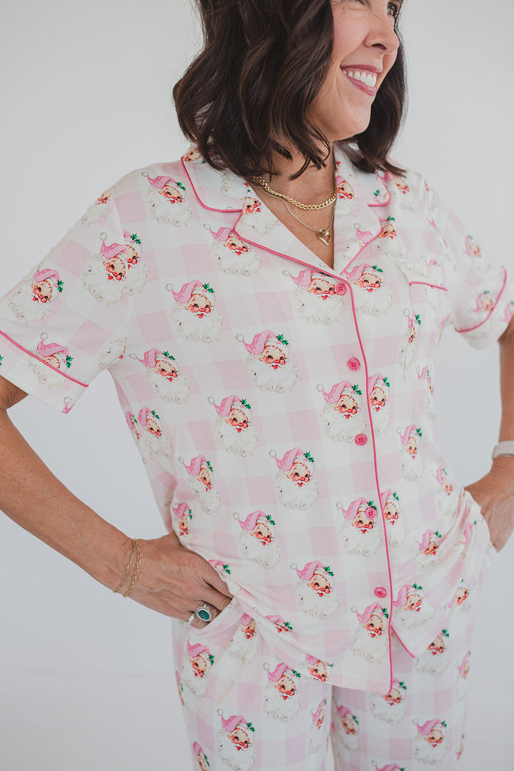 Vintage Santa Bamboo Pajamas