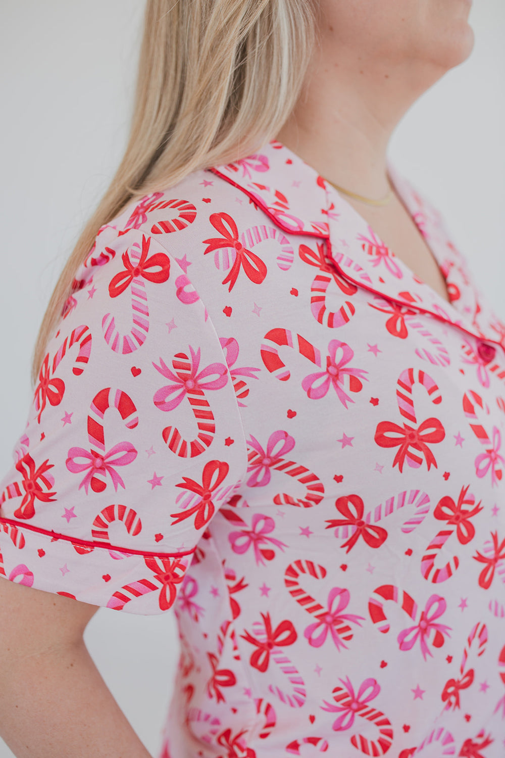 Candy Cane Bamboo Christmas Pajamas