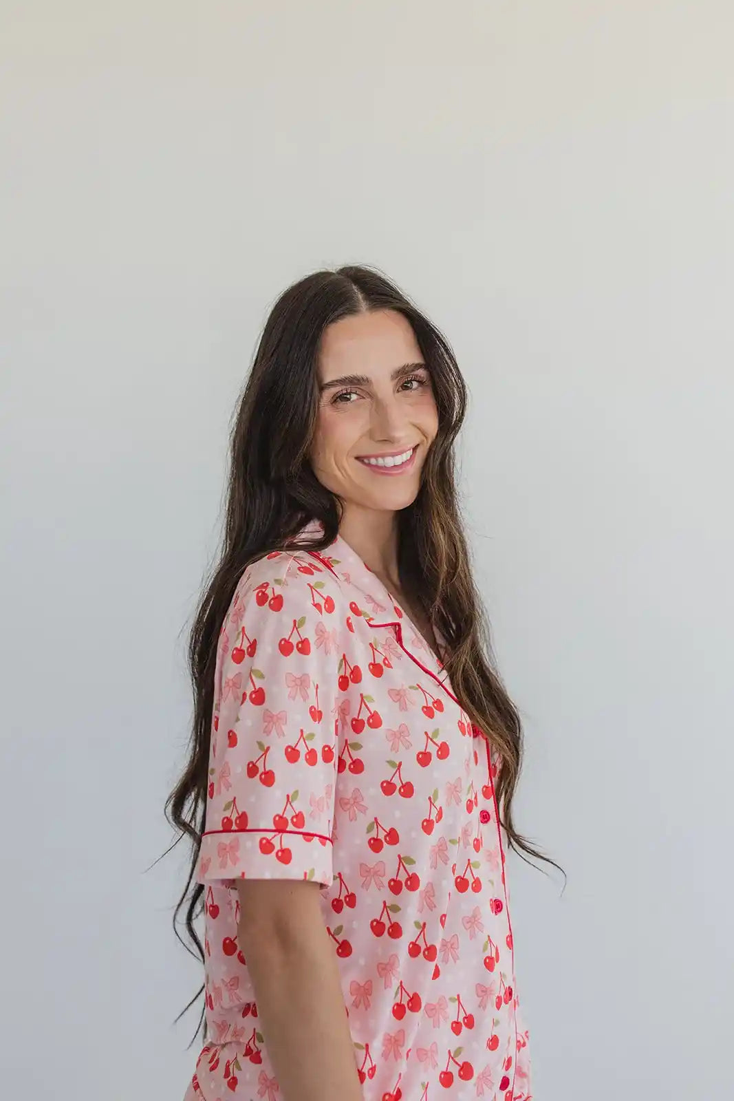 Pink Cherries & Bows Sleepwear
