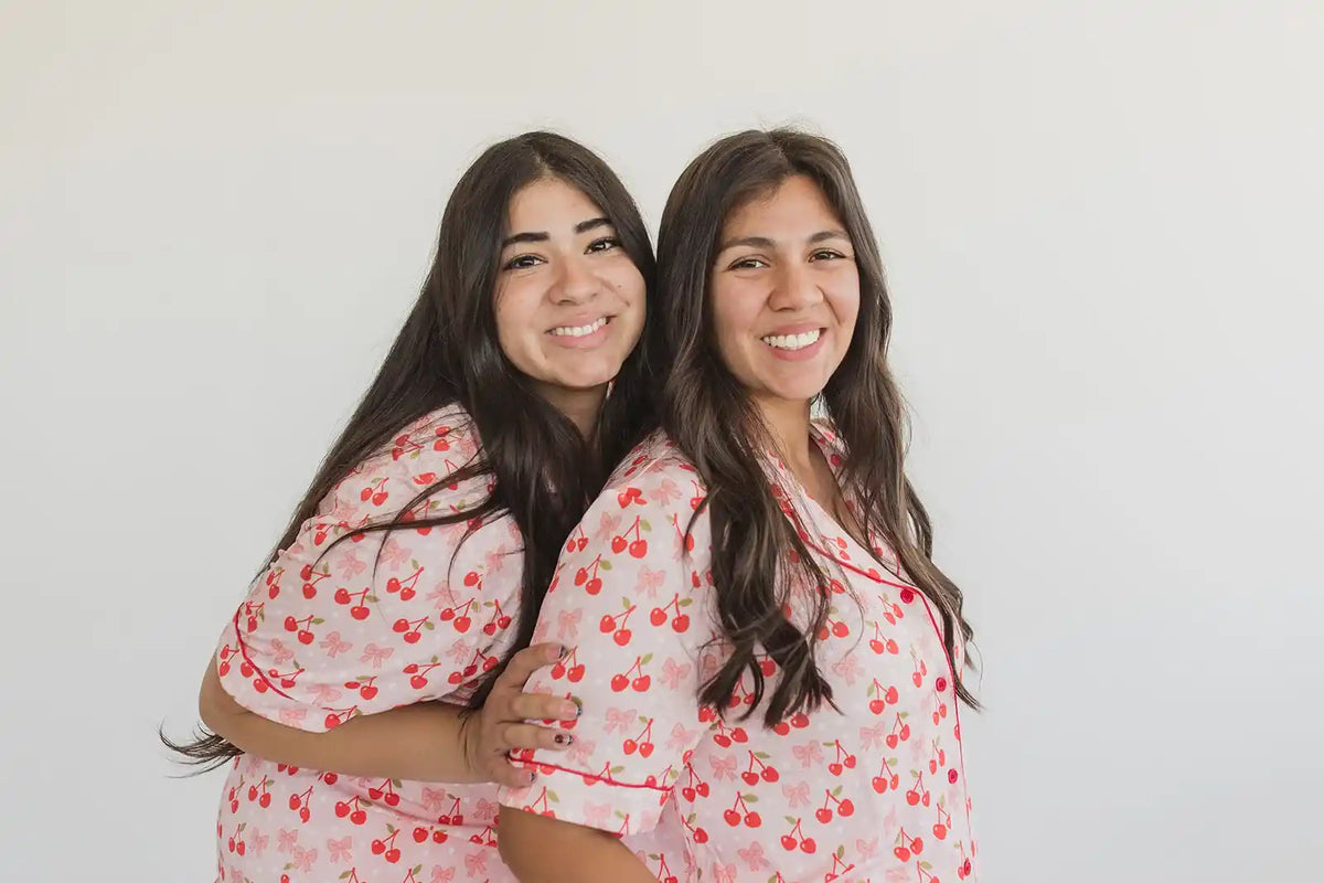 Pink Cherries & Bows Sleepwear